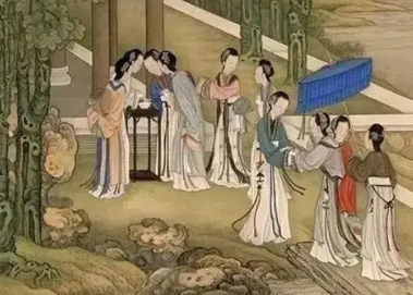 杨基所作的《浣溪沙·上巳》，描写了上巳节的景象