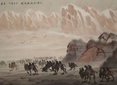 崔颢所作的《送单于裴都护赴西河》，写出友人远去后心中无限惆怅