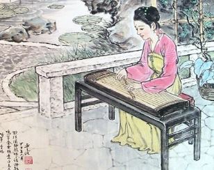 柳中庸所作的《听筝》，表达出诗人听筝时的音乐感受